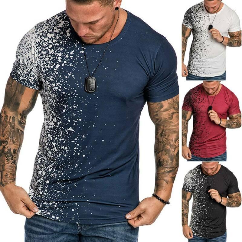 

Men's T Shirts Men Summer Short Sleeve Crew Neck T-Shirts Muscle Tee Top Casual Slim Fit Blouse, Black