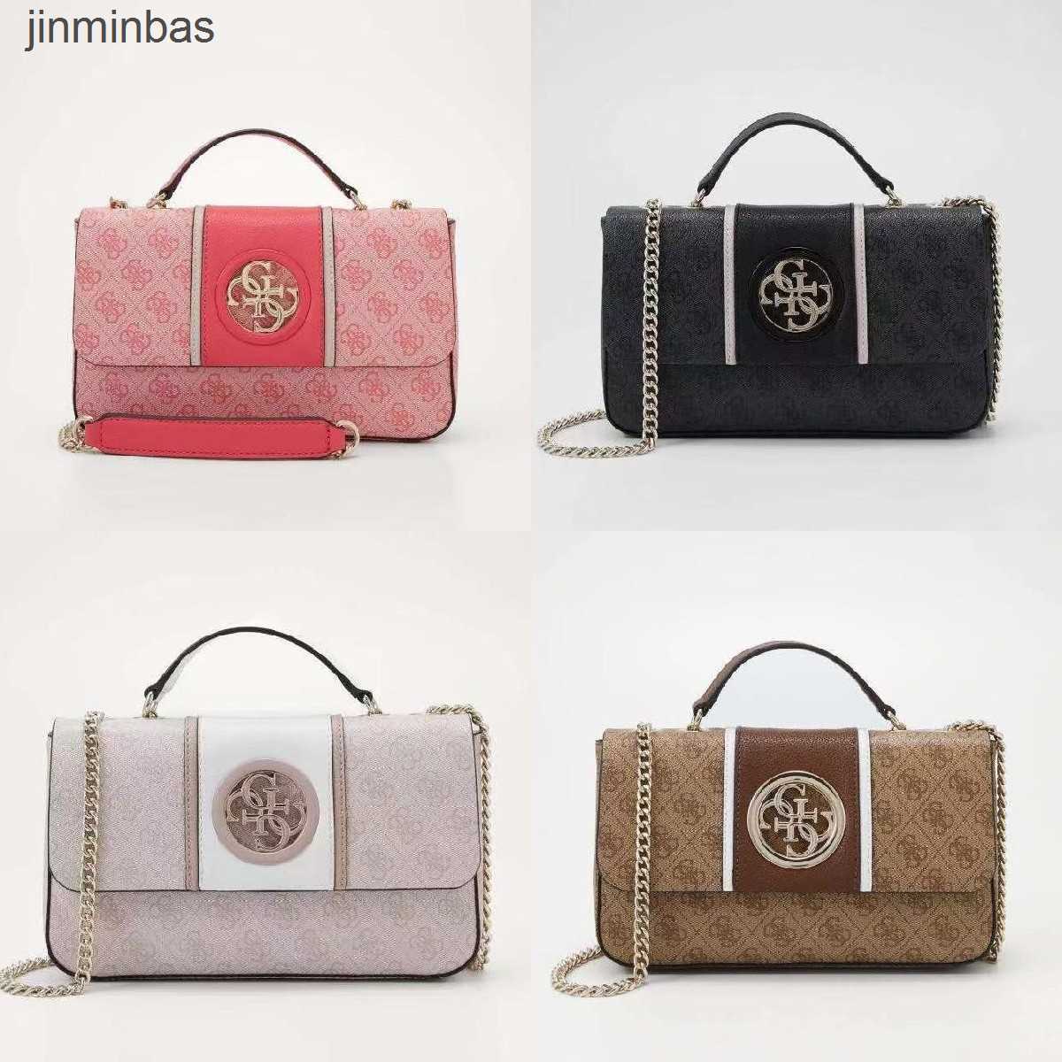

2023 Latest Hand Bag the Shop Has a 60% Discount Gs New Fashion Texture Middle Ancient Printing Handheld Chain Envelope Bag One Shoulder Crossbody Women's, Black6