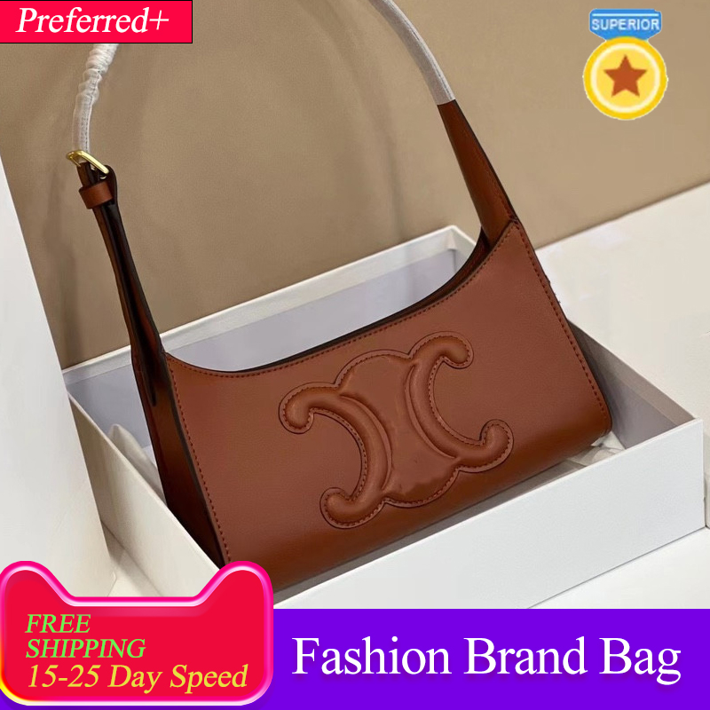 

Designer bag Genuine leather Underarm bag TRIOMPHE ShoulderBag Women's crossbody Bags Luxury woman fashion Evening FAMOUS Cases cards handbag honed totes, Green