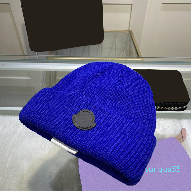 

Beanie/Skull Caps Womens Knitted Cap Designer Fashion Women Fitted Hats, Blue