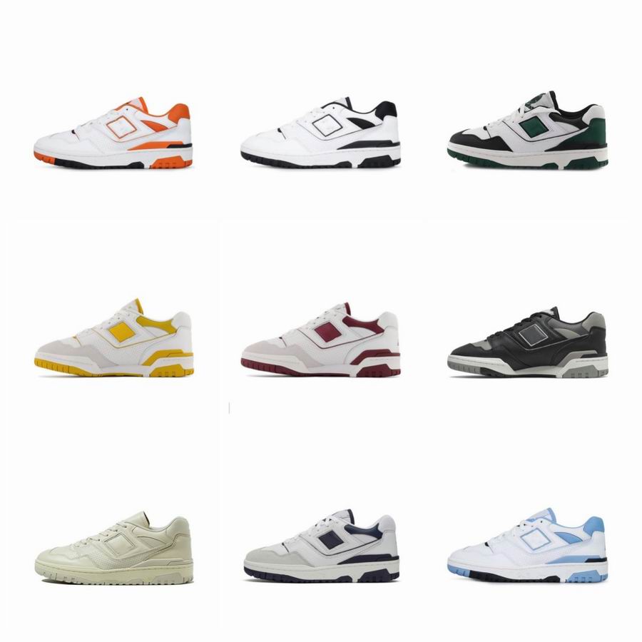 

NEW BB550 Retro Mens Womens White Basketball Shoes Outdoor Casual Sport Sneakers Designer Blue Black Yellow Green Burgundy Cyan Silver Rich Paul Oak Leaf Lakers Pack, Color25