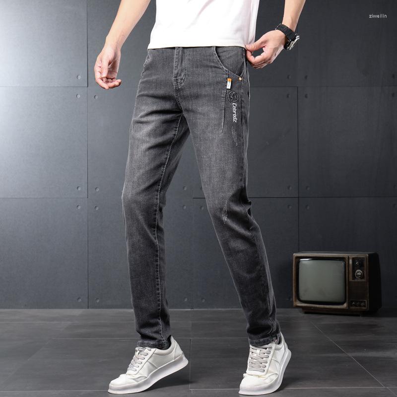 

Men's Pants Winter And Autumn Mens Casual Cotton Jeans Fashion Pockets, K092