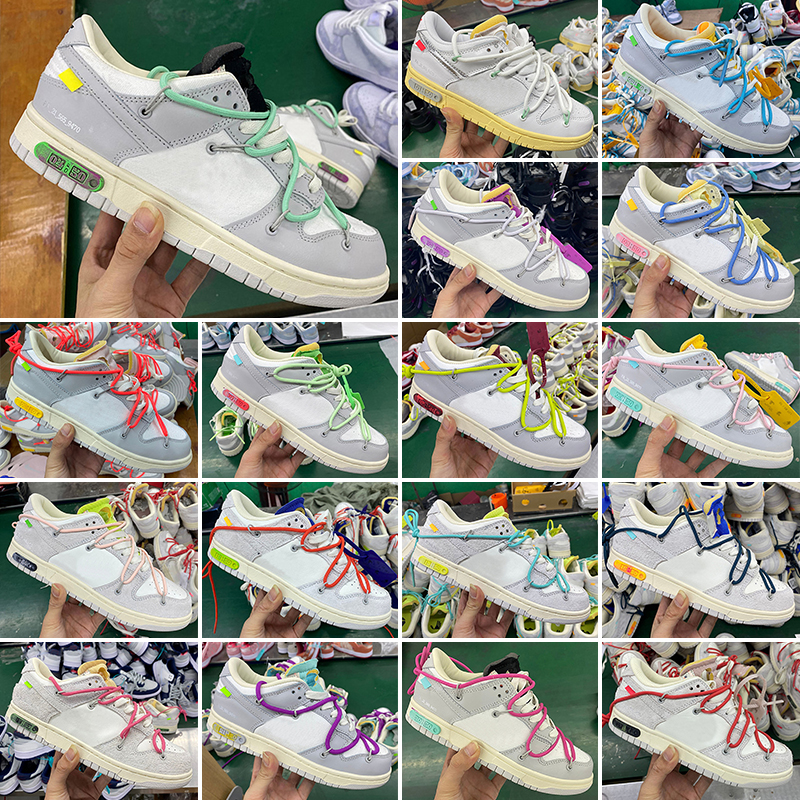 

Authentic 01 of The 50 05 Shoes Collection Sail Black Pink blue orange 20 Low Men Women Sports Running Sneakers Casual Shoe, Color 20