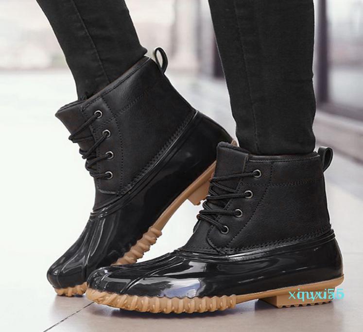 

Boots Women039s Lace Up Ankle Rain Duck Women Fur Warm With Waterproof Snow Shoes Ladies Winter Short Booties1 xz14927498, Coffee