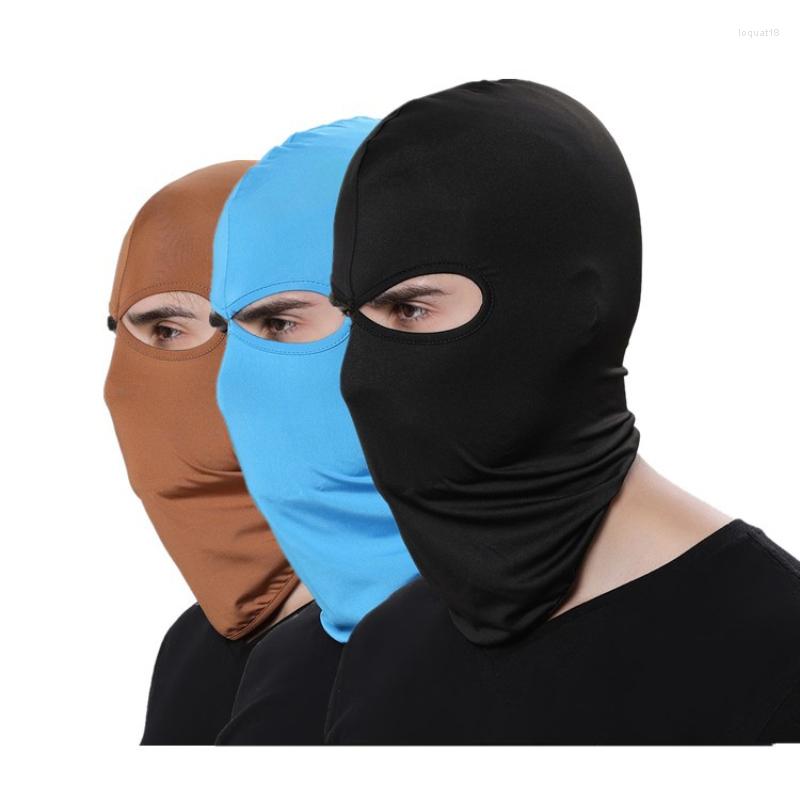 

Bandanas Winter Balaclava Hat 3-Hole Hiking Full Face Mask Ski Neck Gaiter Warm Beanie For Outdoor Sports Cross Cycling