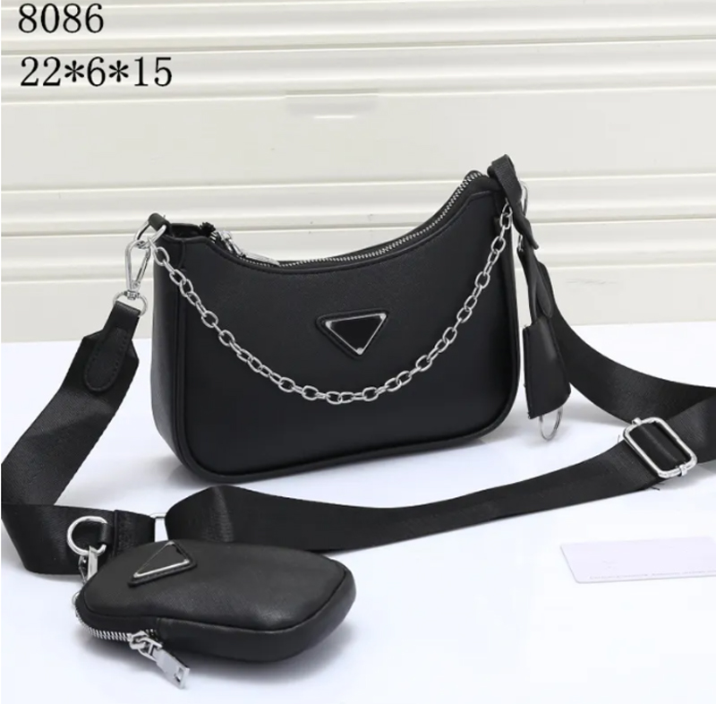 

Men Womens Nylon Cross Body Bag Women Designer Shoulder Bags P Waist Bag Mens Bumbag Fannypack Bags Fanny Pack Pink Chest Pack, No box