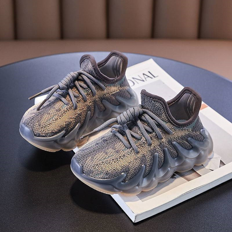 

Sneakers Children's Sports Shoes Baby Kids Flying Woven Breathable Coconut for Girls Boys Soft soled Casual 221207, Pink