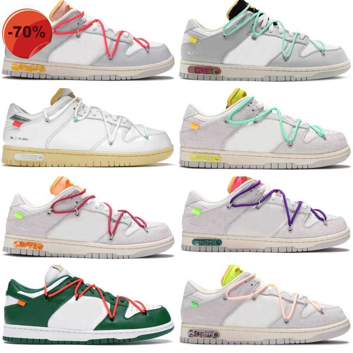 

2023 Designers Dunksb Casual Shoes SBdunk Dear Summer Lot 1 09 Of 50 Collection Red Pine Orange Green SB Dunks Low White OW The 19 TS, Lot 13 of 50