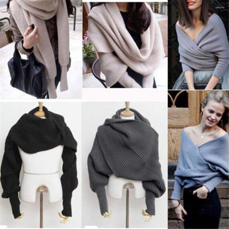 

Scarves Fashion Warm Neckerchief Soft Sweater Tops Knitted Scarf Neck Warmer Shawl