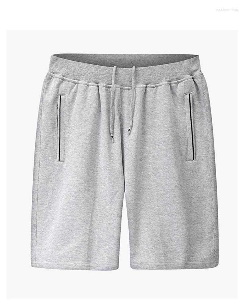 

Men's Shorts Summer Sports Men's Loose Large Size Cotton Five-point Pants Knitted Thin Section Casual, Black