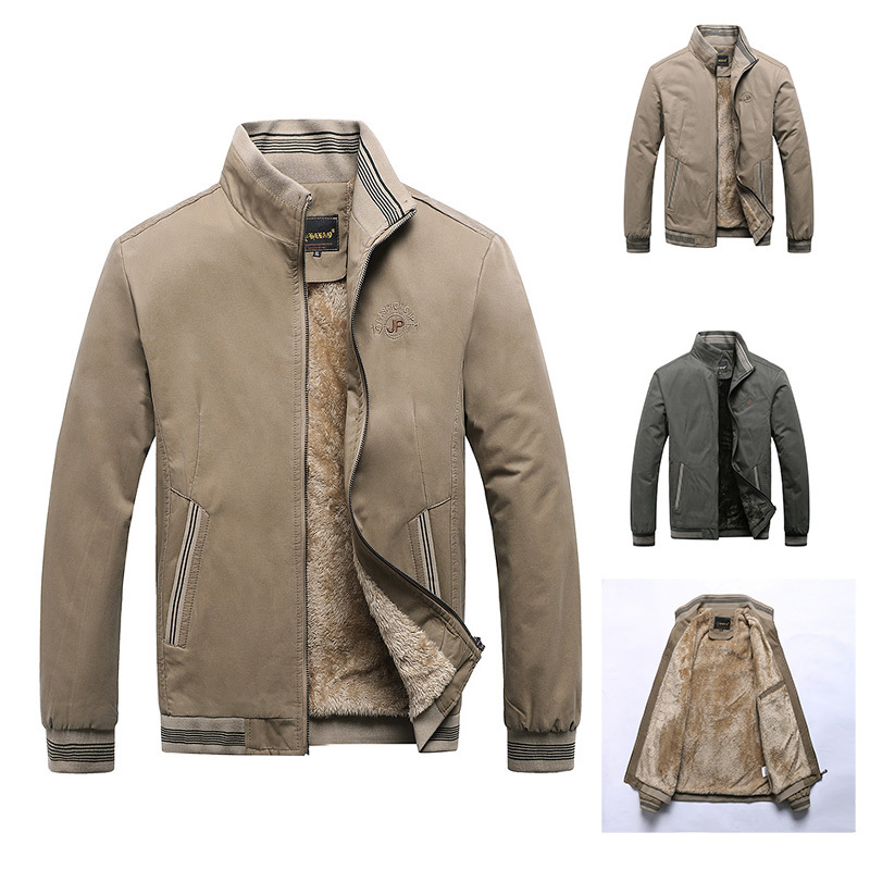 

Mens Jackets 2023 Men Jackets 100% Cotton Fashion Casual Solid Classic Vintage Warm Fleece Coats High Quality XL5XL Jacket Men 221207, Green