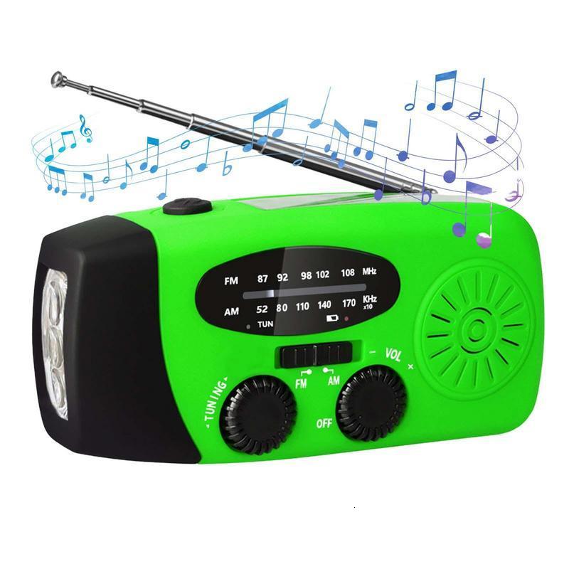 

Other Sporting Goods Wireless Weather Radio AMFM Power Bank For Cell Phone USB Charging Solar Hand Crank 2000mAh Solar Hand Crank USB Charging Power 221207