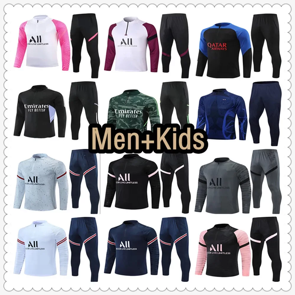 

21 22 23 psgS messiS tracksuit football jerseys training suit jersey soccer tuta maillot survetement foot futbol chandal jogging jacket 2022 2023 men and kids kit FIF, 116