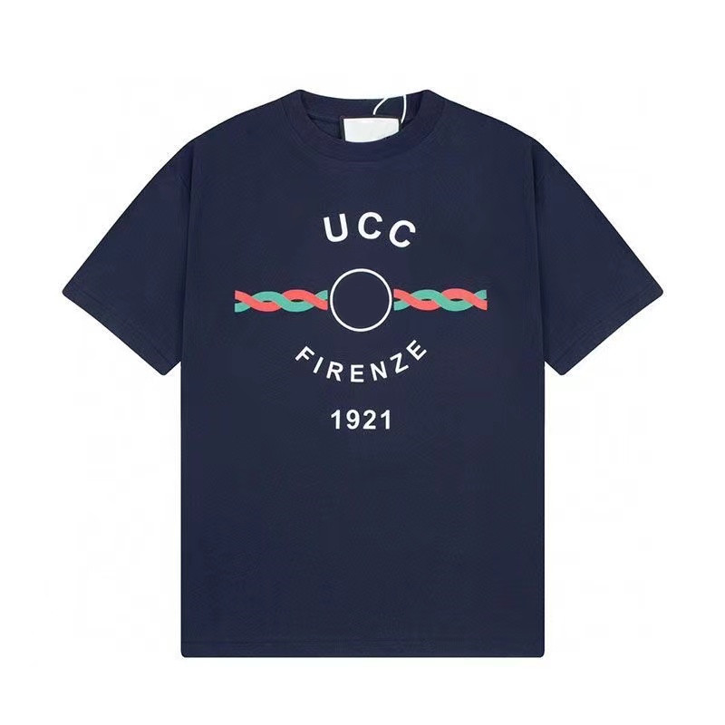 

t shirts men shirt tees mens designer t shirt round neck short sleeve designer clothing summer pure cotton printed T-shirt same style for fashion lovers VHCB