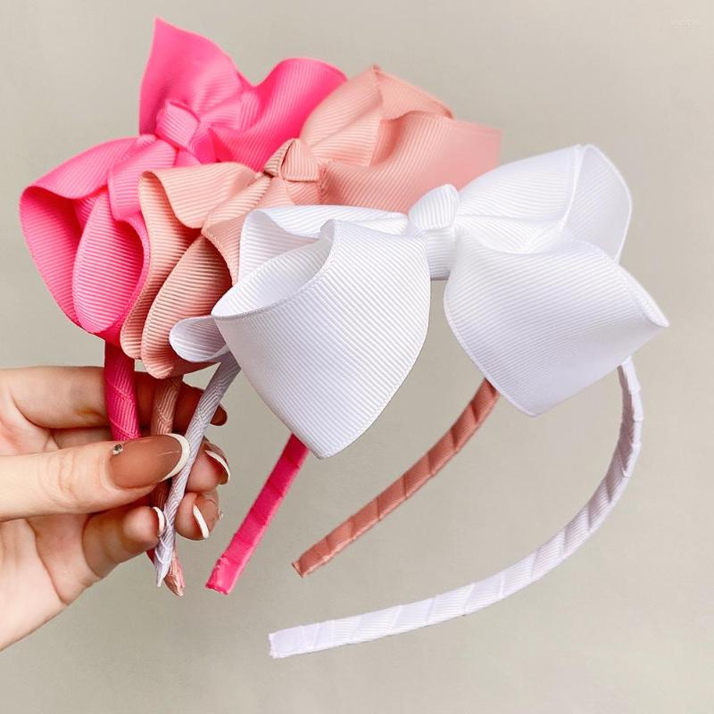 

Hair Accessories Candy Color Ribbon Bowknot Headbands Hairbands For Girl Handmade Hoop Headwear Kids Bands, 2536-9