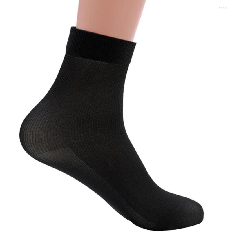 

Men's Socks 10 Pairs 2022 Arrival Brand Cotton & Bamboo Fiber Classic Business Deodorant Silk Euro Size 38-42, Black