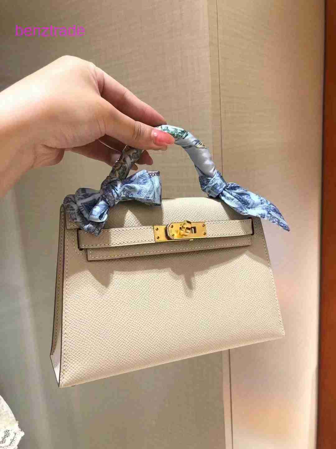 

Herme Kely bags for women online shop 2022 new second generation Mini bu le Bag Single Shoulder Messenger portable, Black5