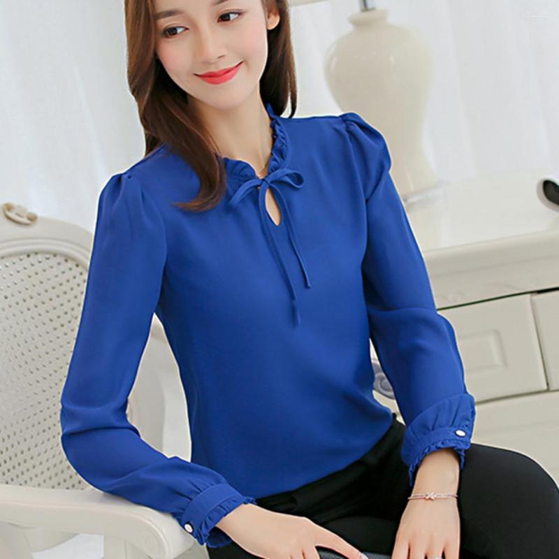 

Women' Blouses Colorfast Trendy Casual Slim Ladies Chiffon Shirt Top Lightweight Autumn Pullover Streetwear, Pink