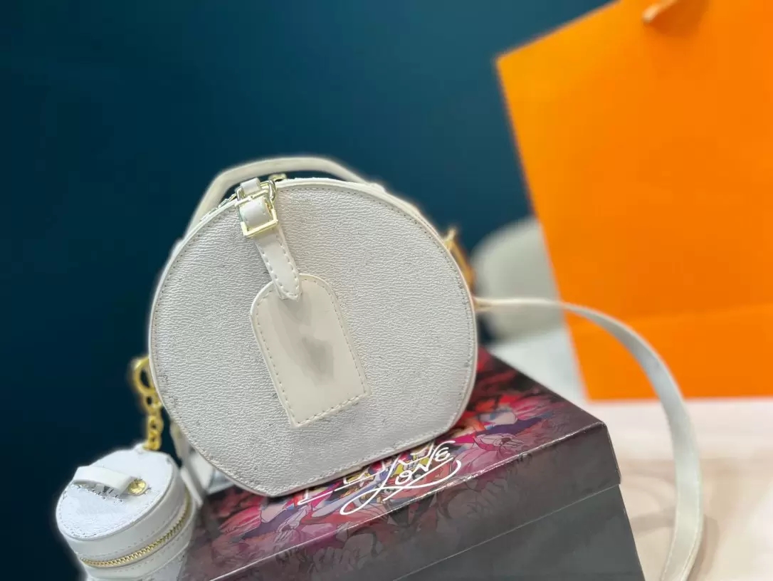 

2022 Top Shoulder Bag Designer Crossbody Luxury Mini Water Cup Round Wallet Backpack XB40078