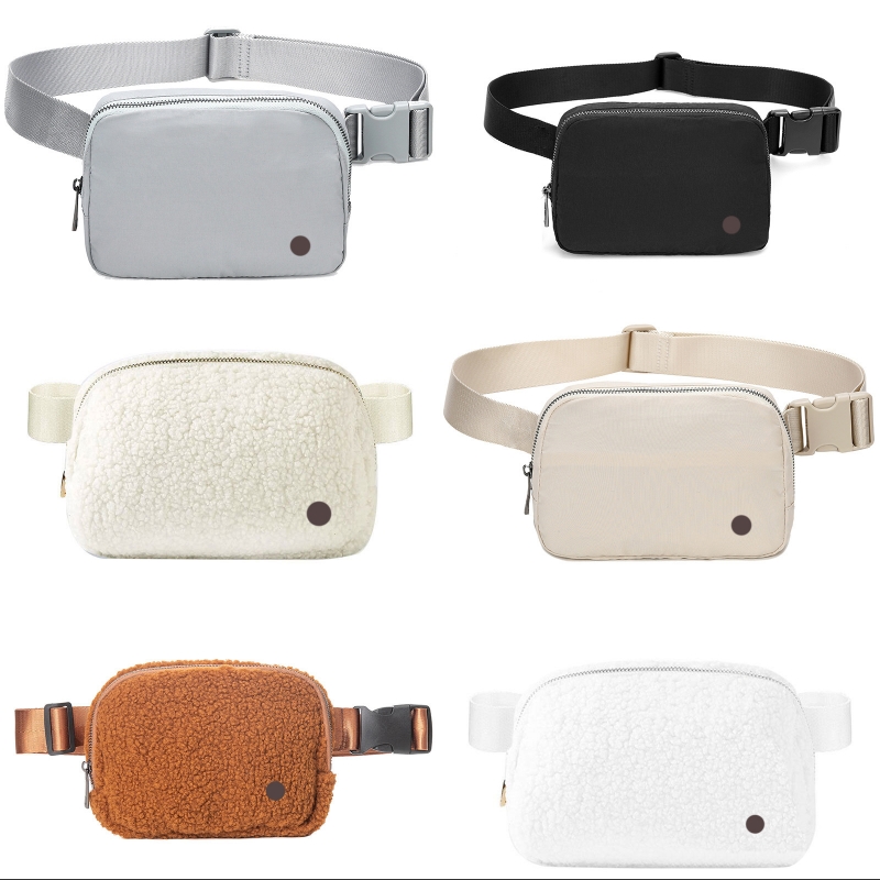 

Mini bags bum bag shoulder waist bags designer wallet for womens sport purse phone everywhere red black nylon fur pouch lady belt hanbag fanny pack, Pls choose