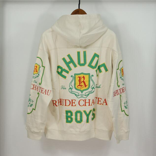 

Men's Plus Size Hoodies & Sweatshirts Wine Red Printed Cotton Knit Hoodie