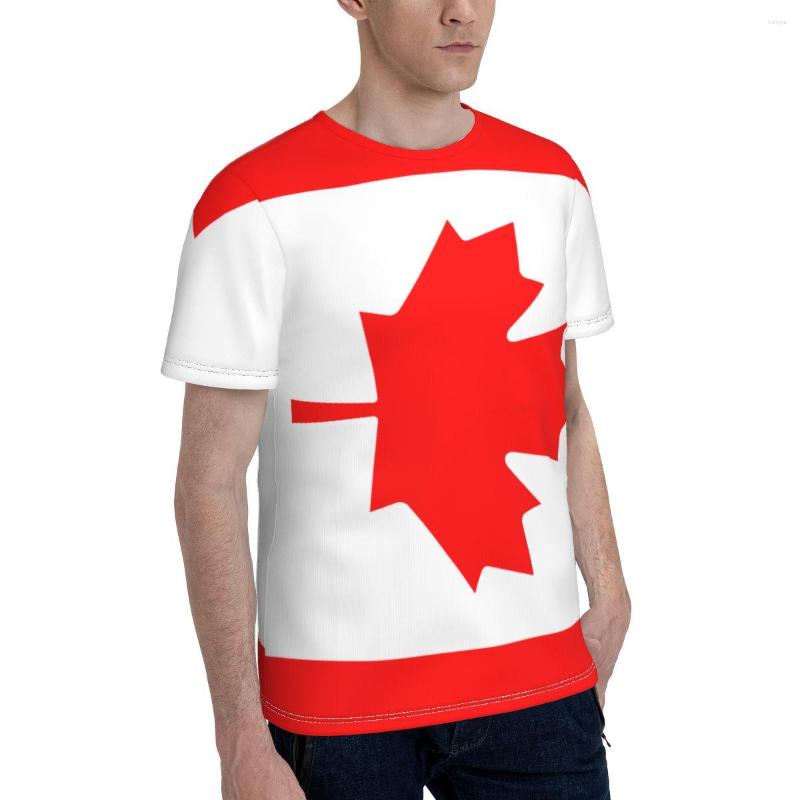 

Men' T Shirts Promo Baseball Canada Flag T-shirt Premium Shirt Print Nerd R333 Tops Tees European Size