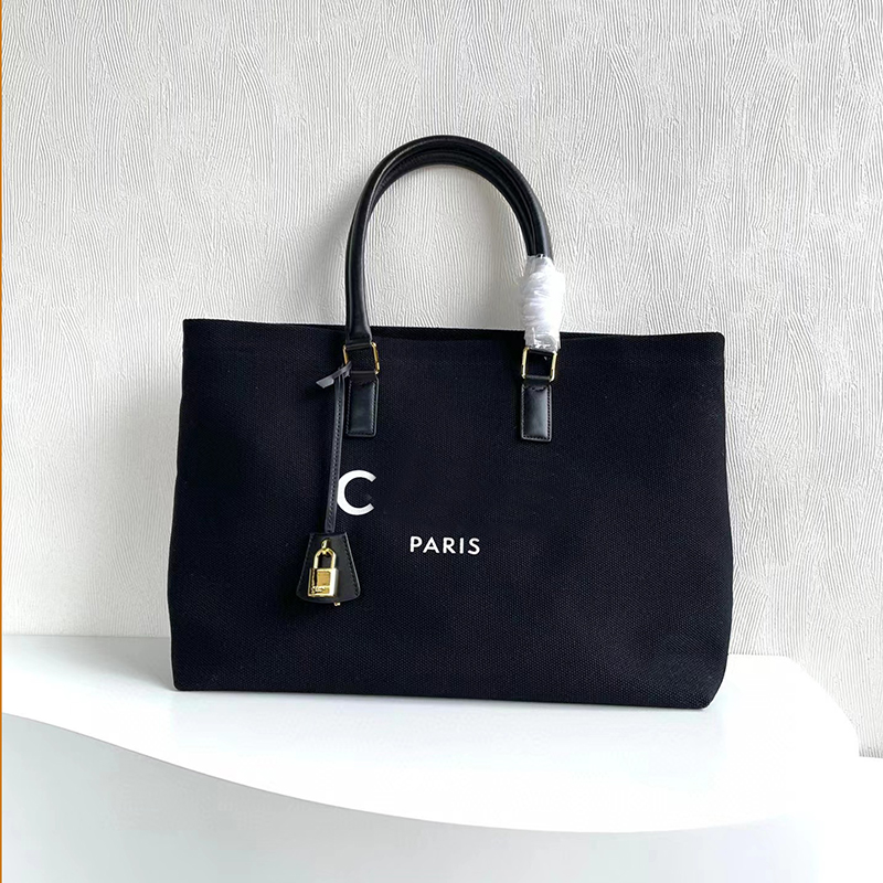 

Fashion luxurys designer bag handbag of women travel cotton large tote pouch bag classic vintage shoulder expensive CABAS bags, White