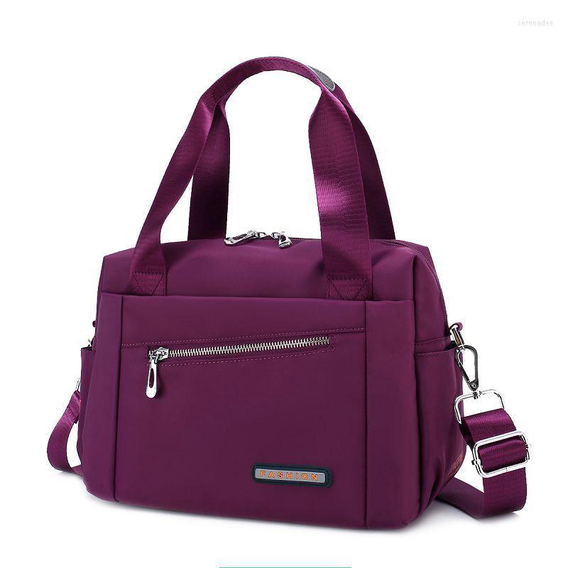

Evening Bags 2022 Women's Shoulder Top-Handle High Quality Nylon Ladies Leisure Totes Crossbody Bag Female Handbags S2482, Black