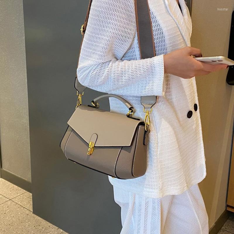 

Evening Bags High Quality Genuine Leather Style In Spring And Summer 2023 Double Shoulder With Messenger Bag Fashion Versati, Black