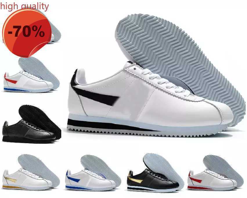 

Classic Forrest Gump Shoes Men's Women's First Layer Leather Casual Shoes Retro Sneakers, Qs06