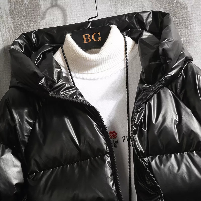 

Men's Down Parkas Winter Jacket Casual Warm Hooded Coats s Fashion Outwear Windbreaker Thicken Casaco Masculino Clothing 221207, Gold