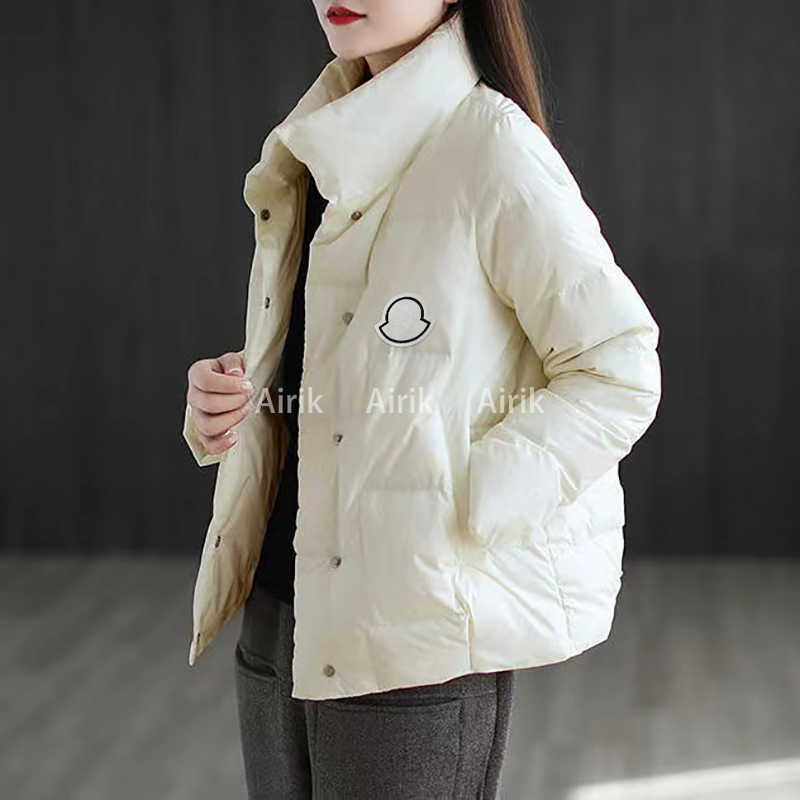 

women outerwear down parkas Monclair fashion designer coat quality streetwear couples sportwear winter jackets