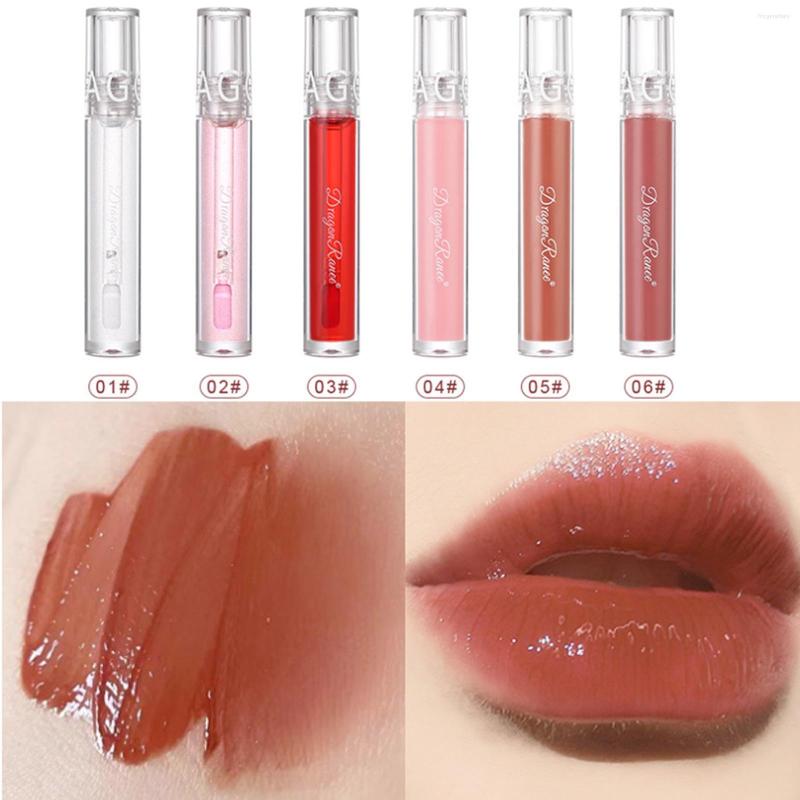 

Lip Gloss Mirror Glaze Waterproof Lips Makeup Transparent Tint Water Shine Moisturizing Lipstick Cosmetics 1pc, 01