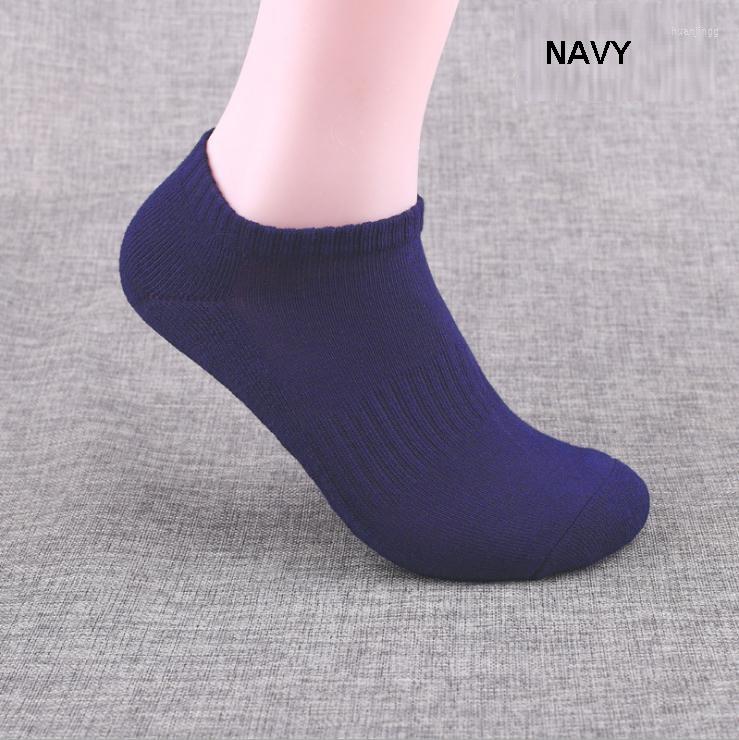 

Men's Socks 5pair Solid Color 3d Men Invisible Cotton Ankle Summer Breathable Compresion Boat Sock Man Male Sox, Black