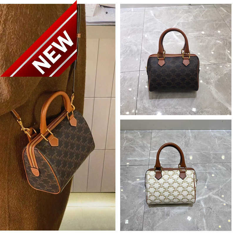 

Women's Designer Bags the New Triumphal Arch Pillow Lisa Is the Same One Shoulder Diagonal Boston Large Capacity Hand Factory Direct Sales, Reading