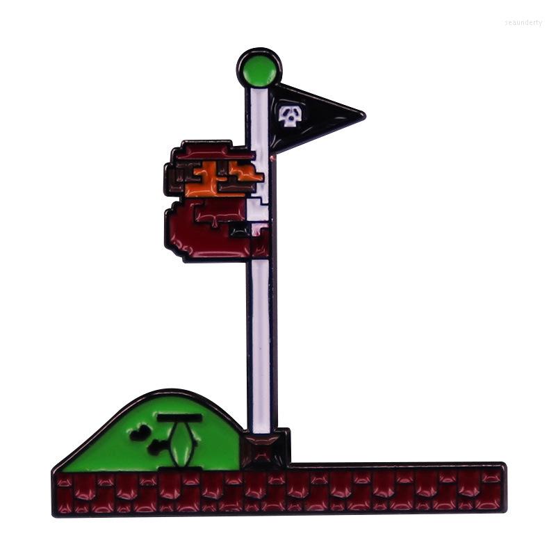 

Brooches Funny Game Enamel Pin Lapel Pins Badges On Backpack Women's Brooch Clothes Gift Jewelry Fashion Accessories Wholesale