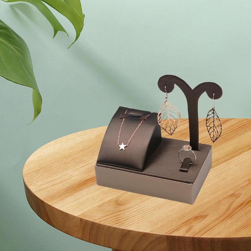 

Jewelry Pouches Display Holder Ring Earring Stand For Decorative Props Po