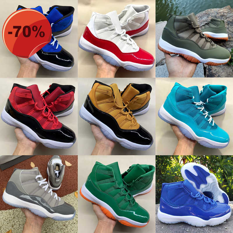 

High shoes Cherry 11s Men Basketball shoes low 72-10 Cool Grey Animal Instinct 25th Anniversary bred concord Mens Women Jumpman 11 Citrus Trainers, As photo 41