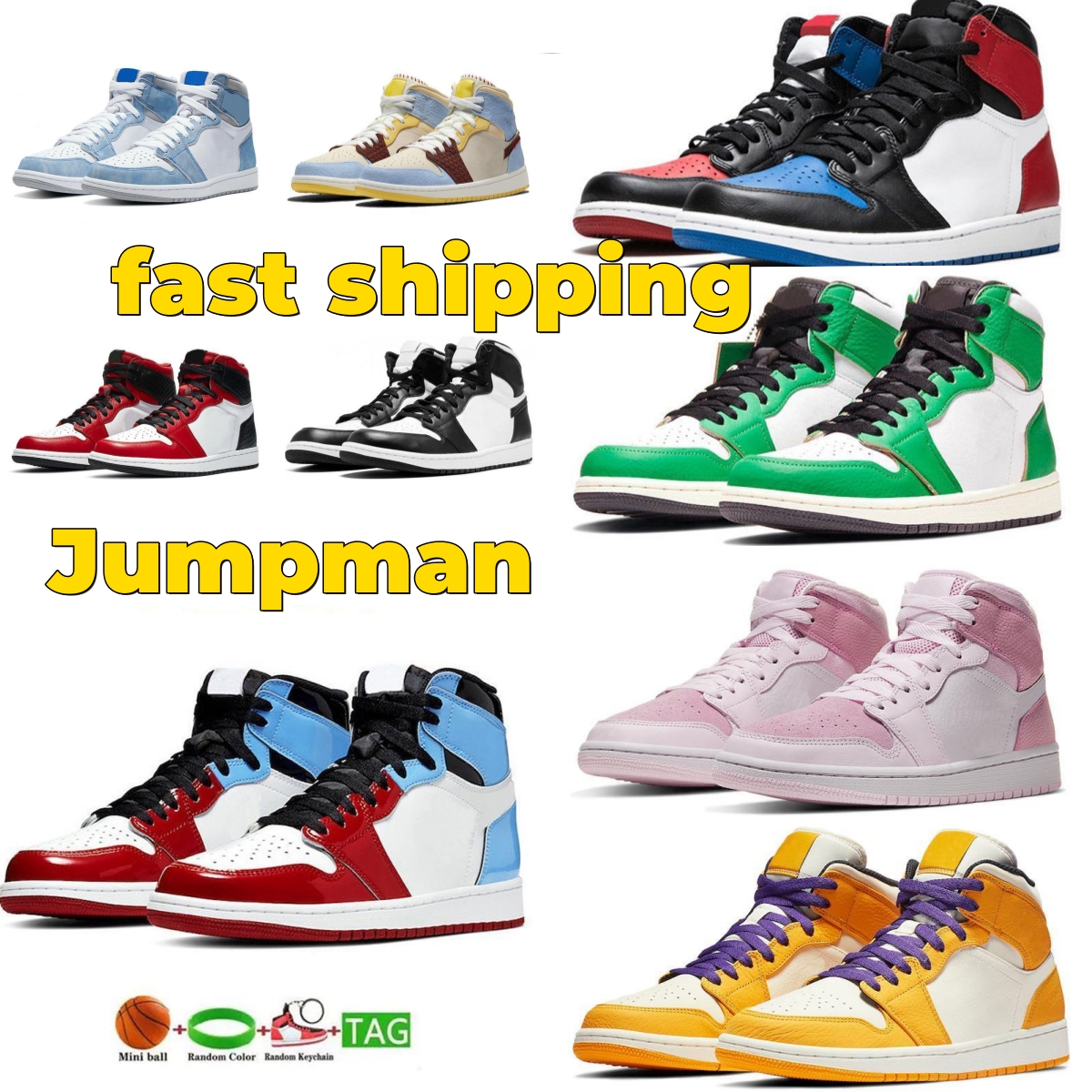 

2022 Basketball shoes University Blue 1 high 1S Grey Fog Black White Shadow College Dark Forbidden UNC Gray Chicago Men's and Women's Spots Shoes, 44
