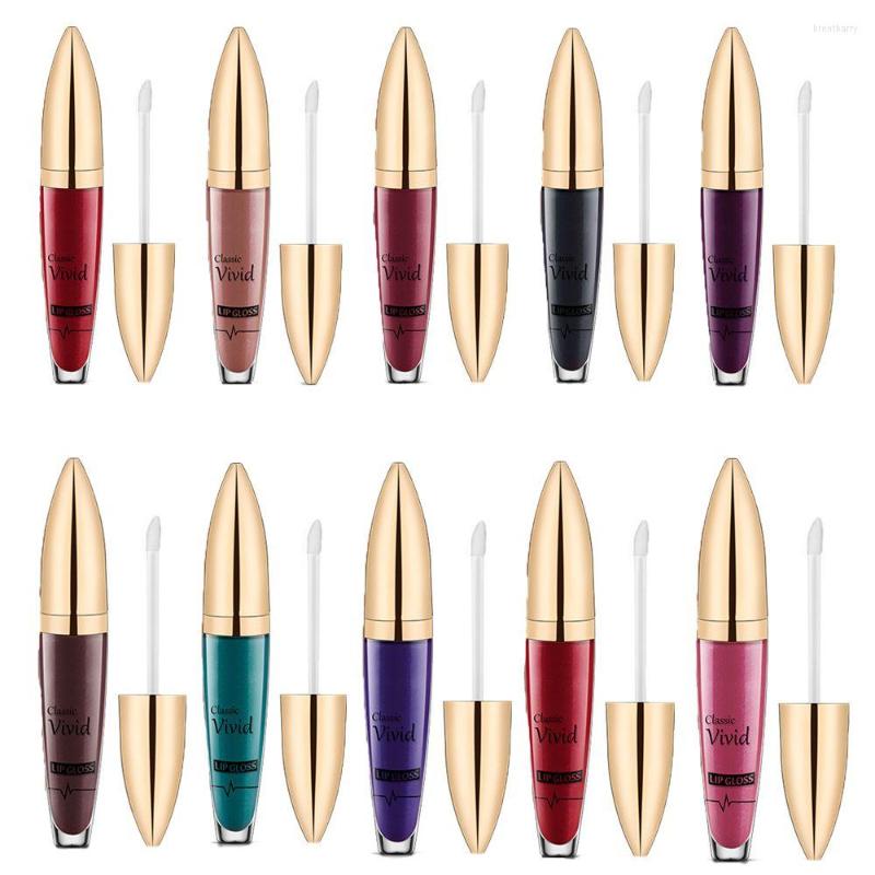 

Lip Gloss 18 Colors Diamond Shimmer Glitter Matte To Liquid Lipstick Waterproof Pearl Colour Make Up
