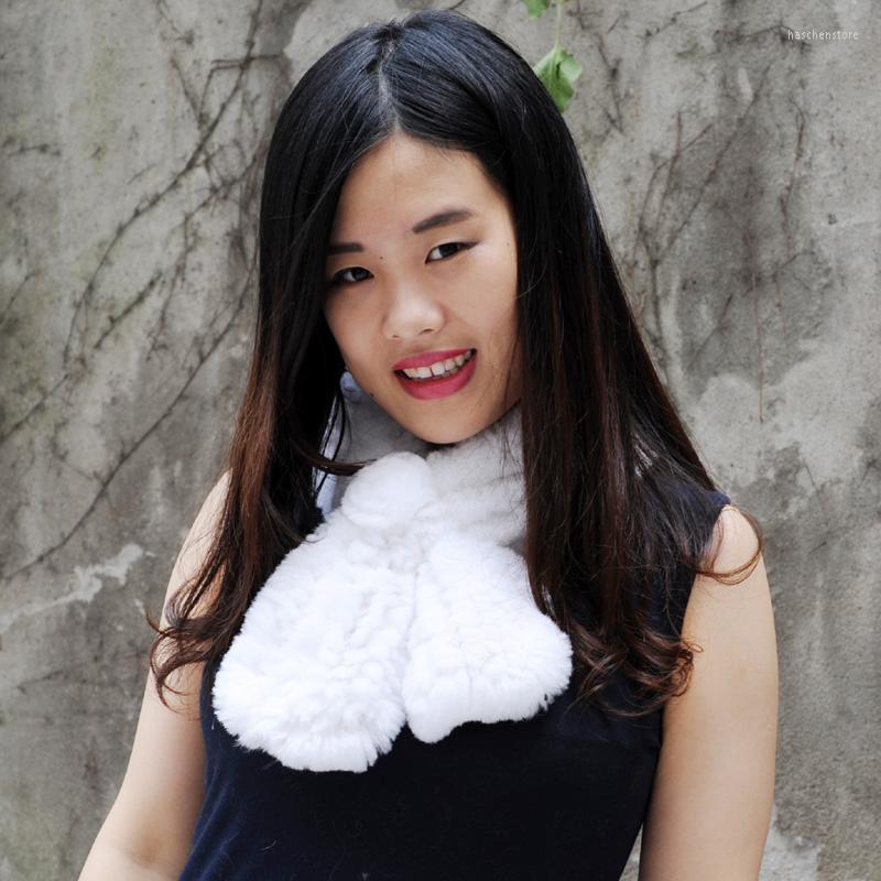 

Scarves CX-S-35B Special Price Winter Fashion Knitted Rex Fur