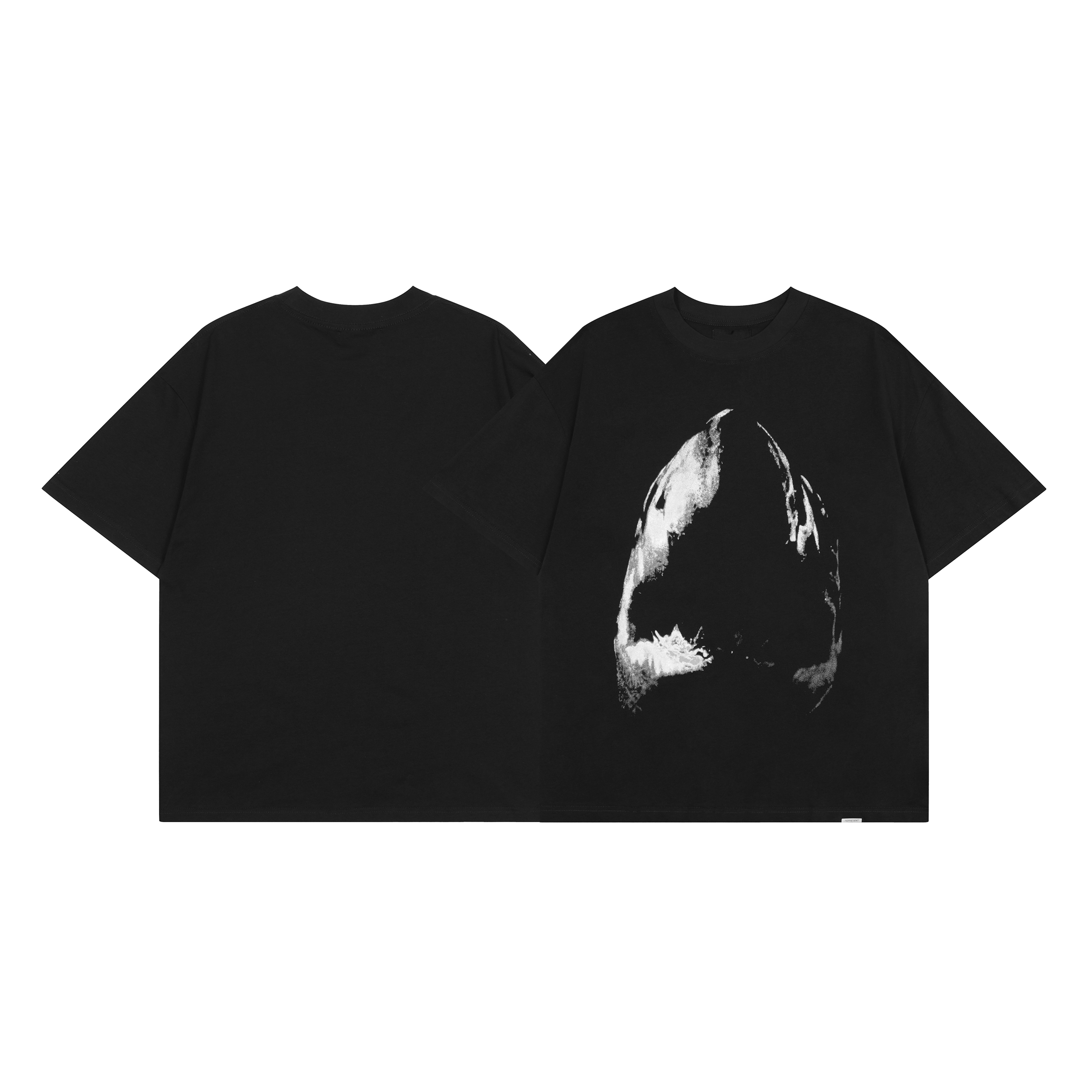 

Men's T-shirt Discopunk print Italian designer shirt street dress women's shorts T-shirt Harajuku coat short clothes, Black