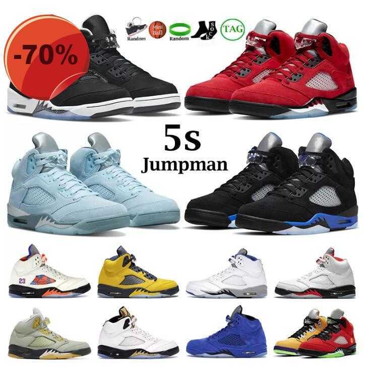 

High shoes Basketball Shoes Sports Sneakers Racer Blue Moonlight Raging Red Stealth 2.0 Alternate Grape Metallic Mens Men Jumpman 5 What The Anthracite