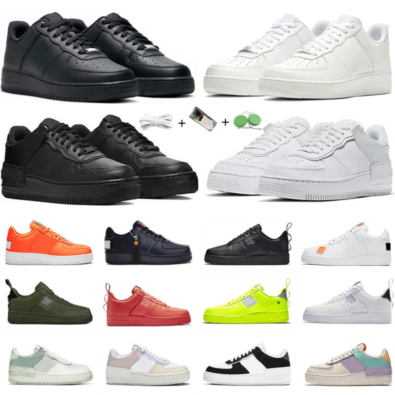 

1 Low Men Women Running Shoe Sneaker Og Classic Triple White Shadow Utility Black Pale Ivory Pistachio Frost Pastel Spruce Aura Platform Mens Trainer Sports Sneakers, Color#3