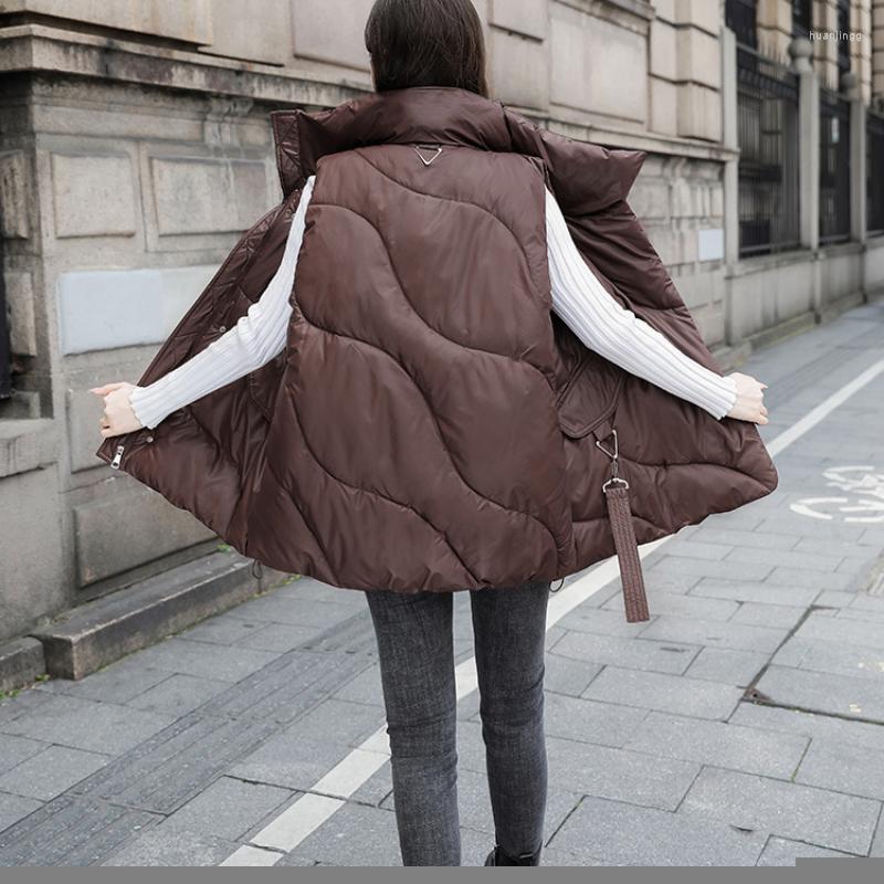 

Women's Vests Women's Padded Jacket Vest Plus Size Sleeveless Parka Winter Cardigan Warmth Wholesale Fashion, White
