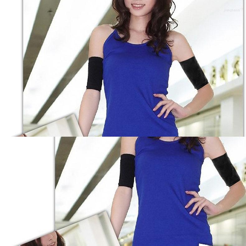 

Knee Pads 2 Pcs Slimming Arm Shaper Massager Lose Fat Weight Loss Calories Off UND Sale, Black