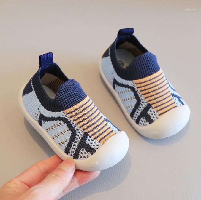 

First Walkers 2022 Spring Infant Toddler Shoes Girls Boys Casual Mesh Soft Bottom Comfortable Non-slip Kid Baby, Gray