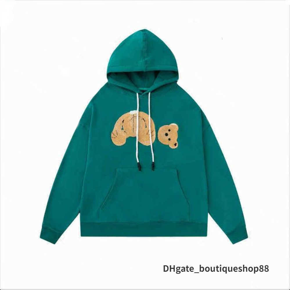 

22s Men' Hoodie Hoodies Palms Palmangel City Designer Limited Inkjet Graffiti Letter Printing Men' Women' Sailboat Long-sleeved Casual Sweatshirts w2z