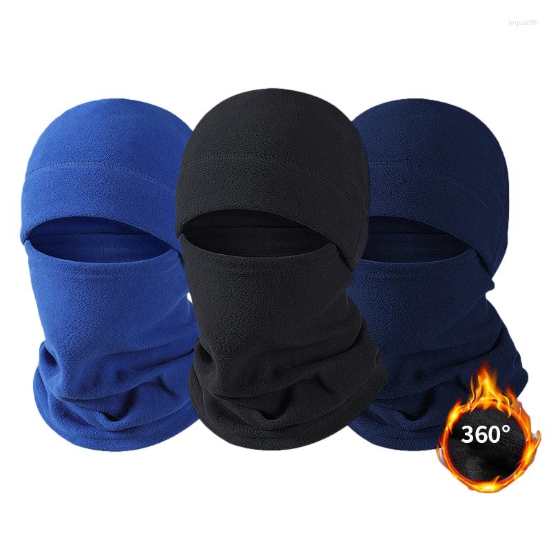 

Bandanas Winter Ski Face Scarf Fleece Thermal Head Cover Windproof Outdoor Sports Hunting Cycling Neck Warmer Unisex Full Hat