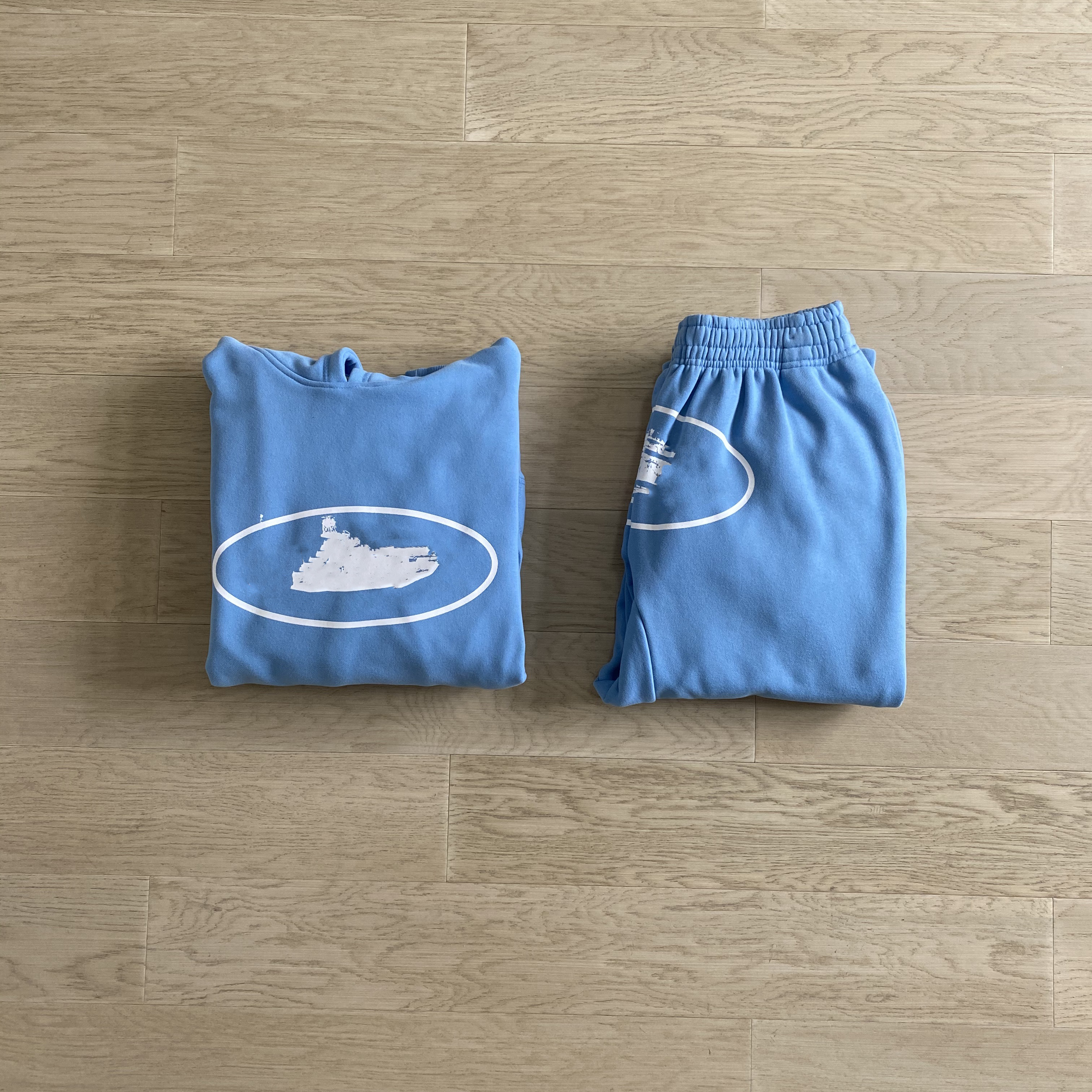 Contulaires pour hommes SETTES BLUE Men Sweat à capuche Sweat à capuche Pantalon de survêtement décontracté pour hommes